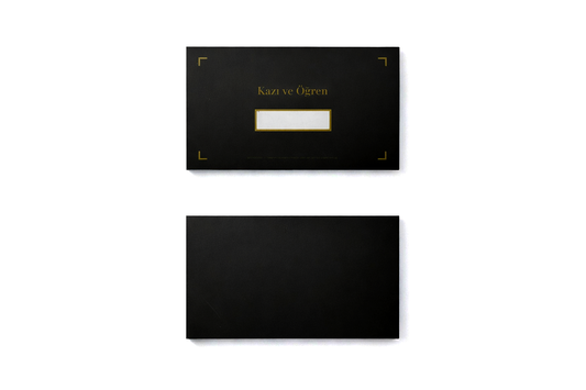 Kazı ve Öğren – Kişiye Özel Sürpriz Mesaj Kartı