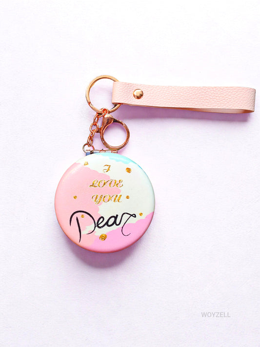 Askılı Makyaj Aynası – Özel Mesajlı Şık Hediye