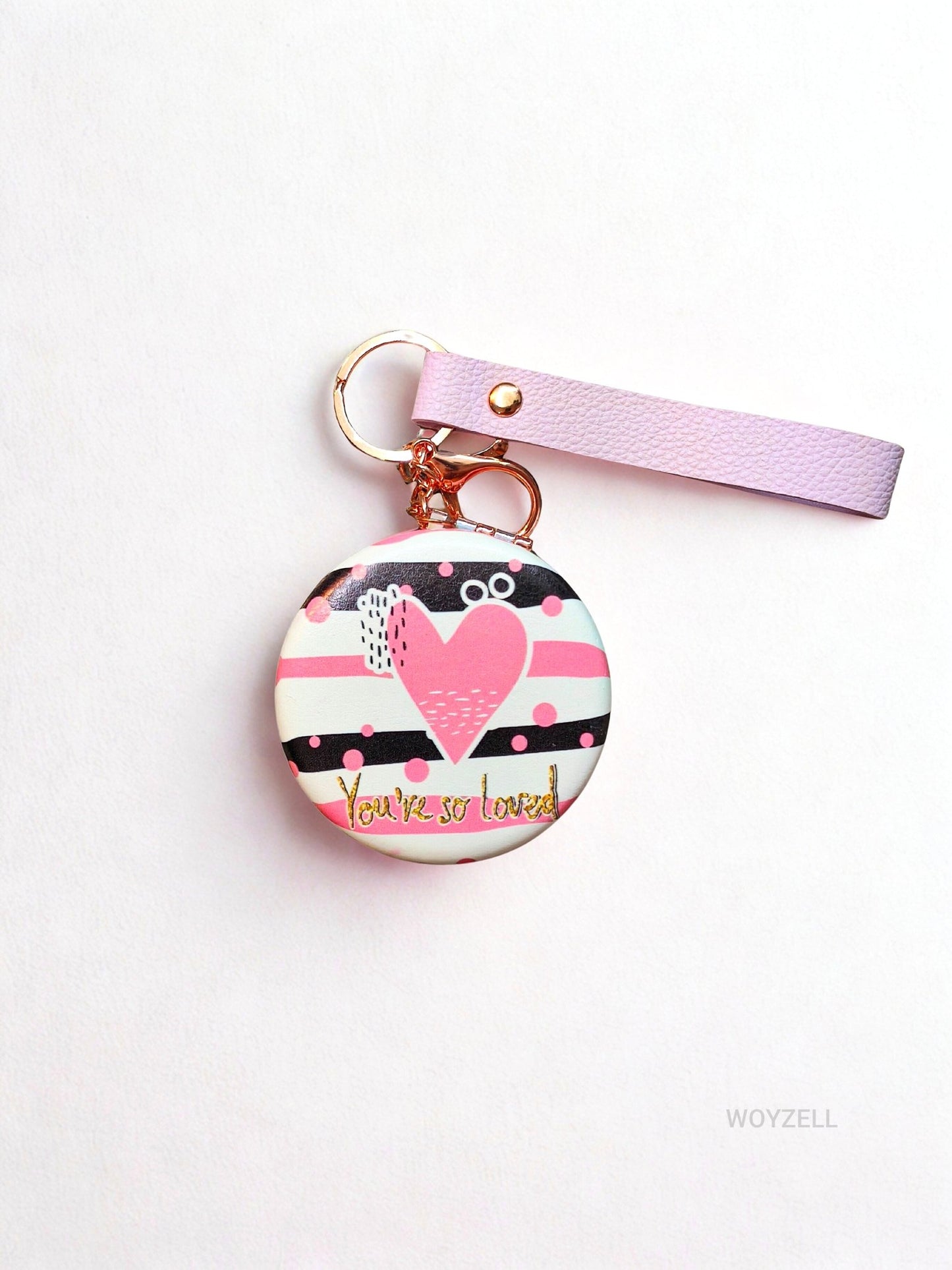 Askılı Makyaj Aynası – Özel Mesajlı Şık Hediye - WOYZELL