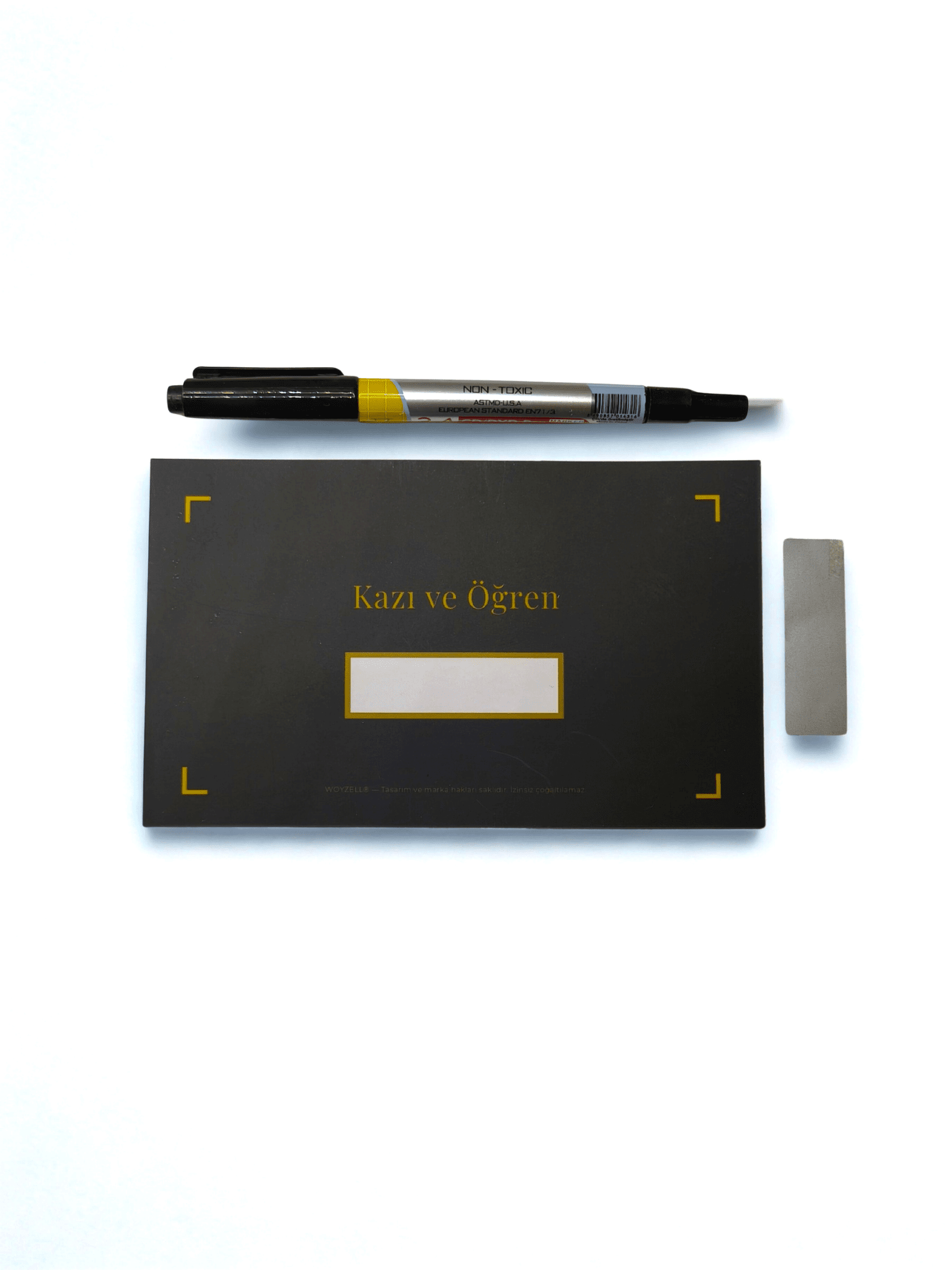 Kazı ve Öğren – Kişiye Özel Sürpriz Mesaj Kartı - WOYZELL